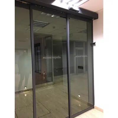 изображение для Automatic door - Telescopic SL left A20-2R with fixed panel