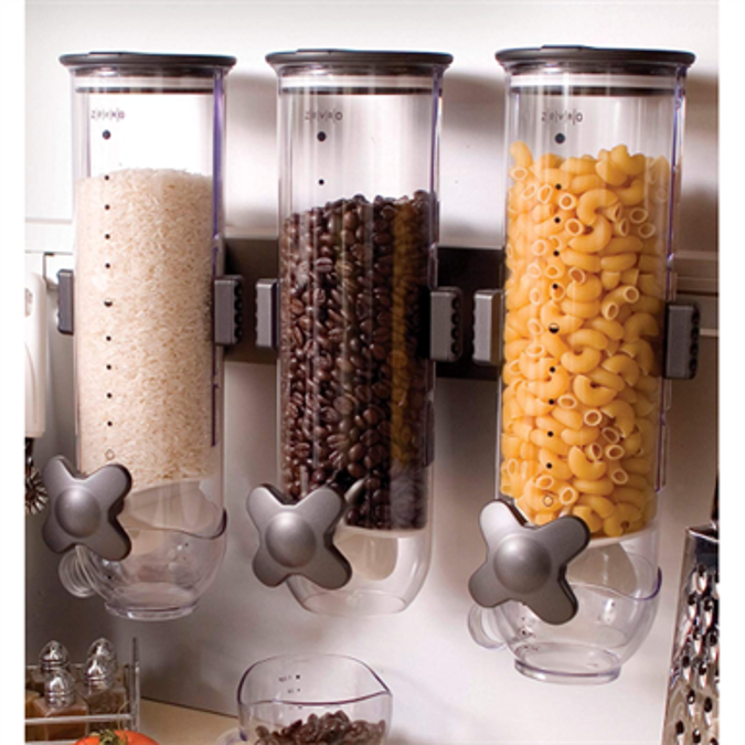 BIM objects Free download! Wall Mount Food Dispenser BIMobject