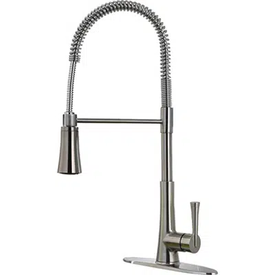 Image for Pfister - Faucet - LG529-MCC Zuri 1-Handle Culinary Kitchen Faucet in Polished Chrome or Stainless Steel, 1.8 or 2.2 gpm