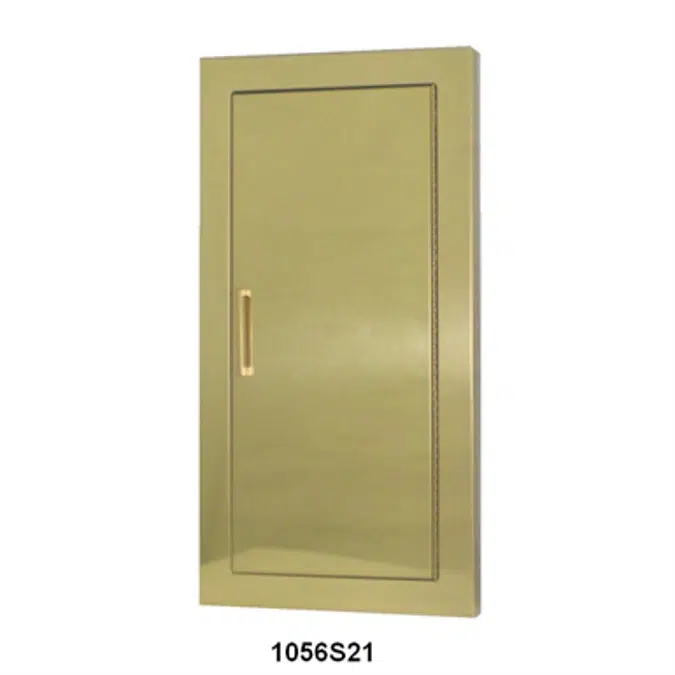 JL Industries | Fire Extinguisher Cabinet Bronze or Brass | Cavalier Series