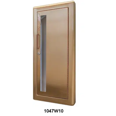 Image for JL Industries | Fire Extinguisher Cabinet Bronze or Brass | Cavalier Series