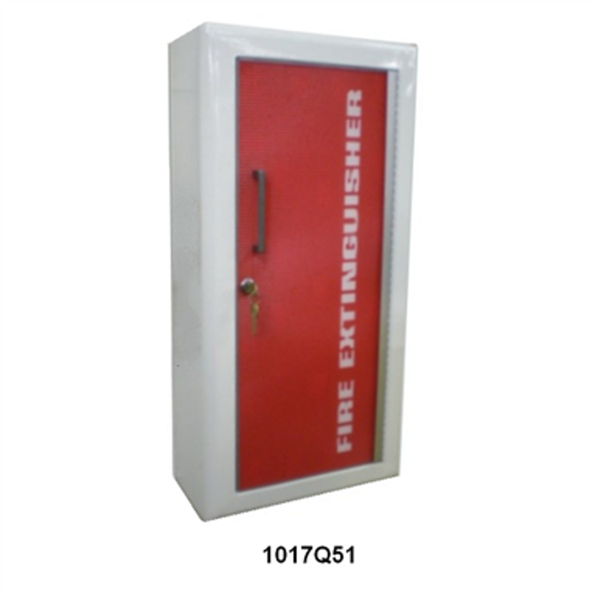 JL Industries | Fire Extinguisher Cabinet Frameless Acrylic Door with Steel Trim | Panorama Series