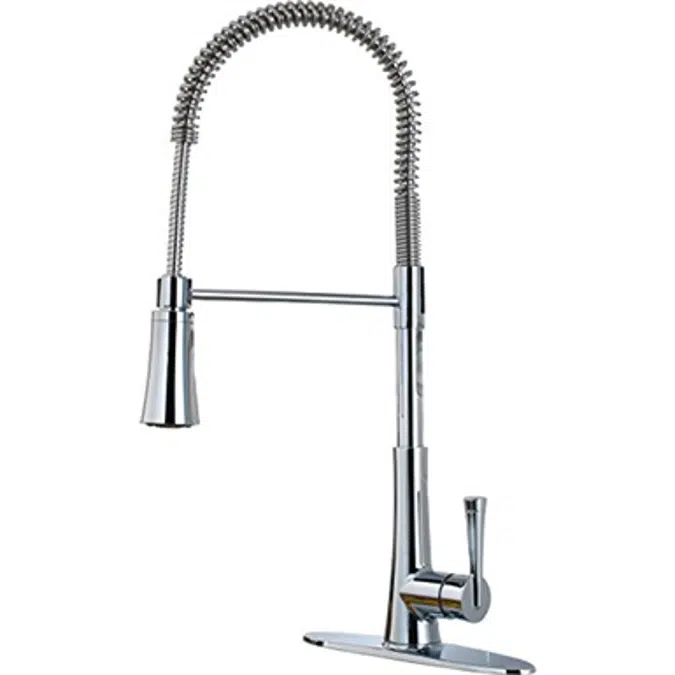 Pfister LG529-MCC Zuri Single Handle Pull-Down Kitchen Faucet