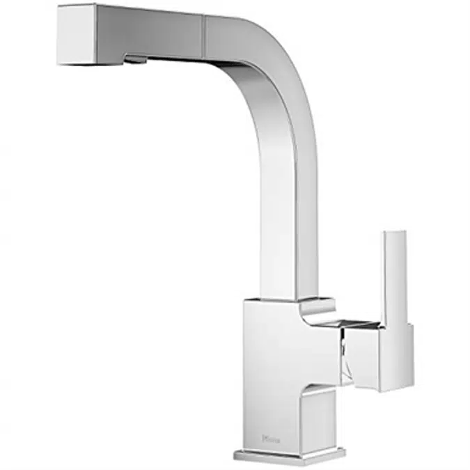 Pfister LG534-LPMC Arkitek Single Handle Pull-Out Kitchen Faucet