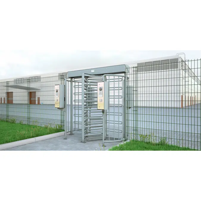 MPT Full height double turnstile