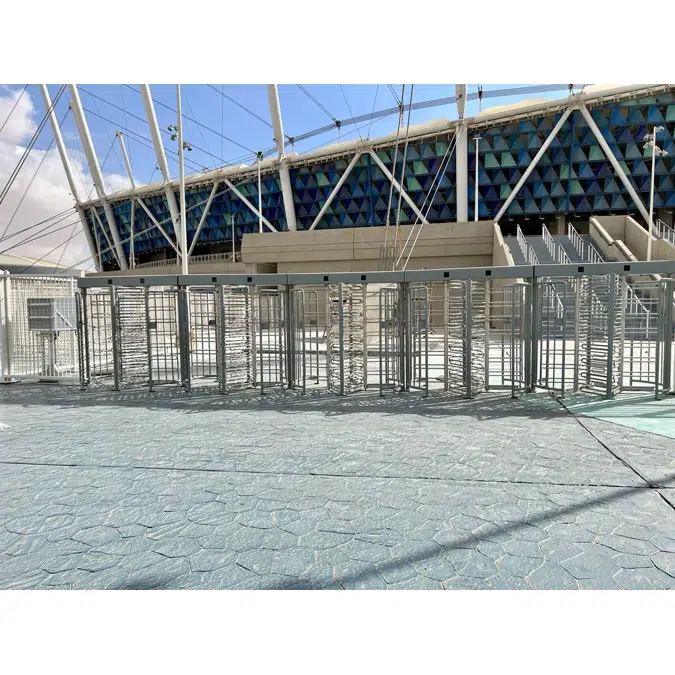 MPT Full height double turnstile
