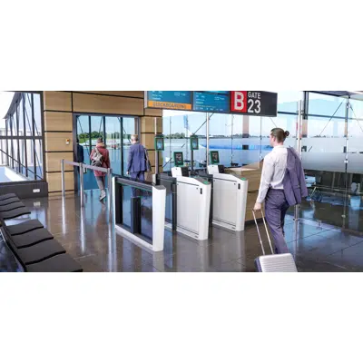 billede til mGo Self-boarding gate