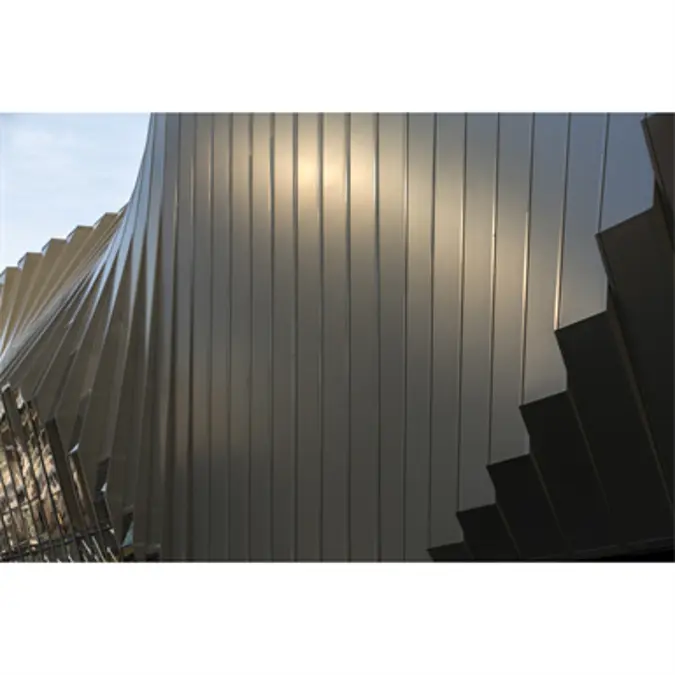 BIM objects - Free download! Bardage Evolution Multi-Groove avec ...