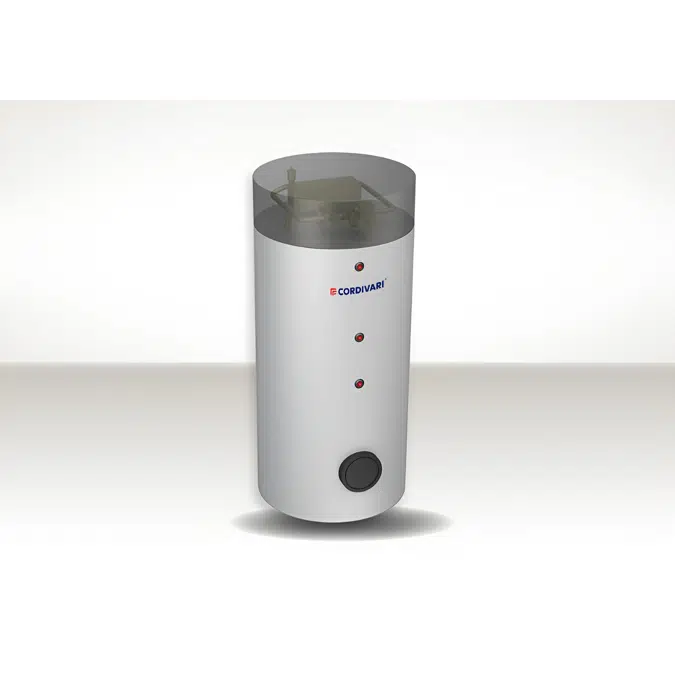 DHW production tank for heat pump Bolly 1 PDC