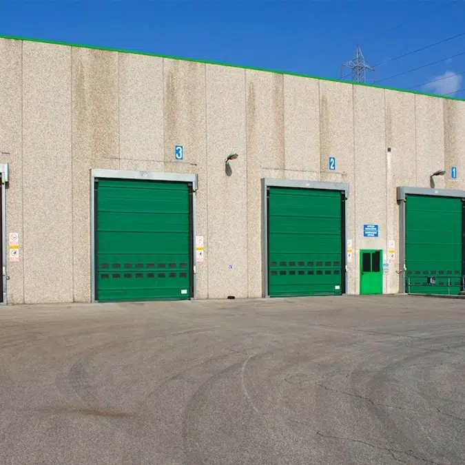 Rapid Automatic roll up Door AD swing