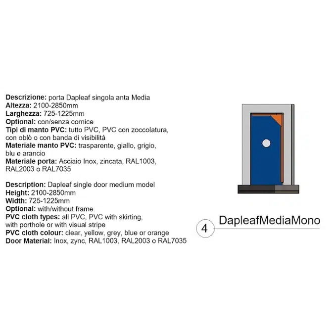Flap Door Dapleaf Double