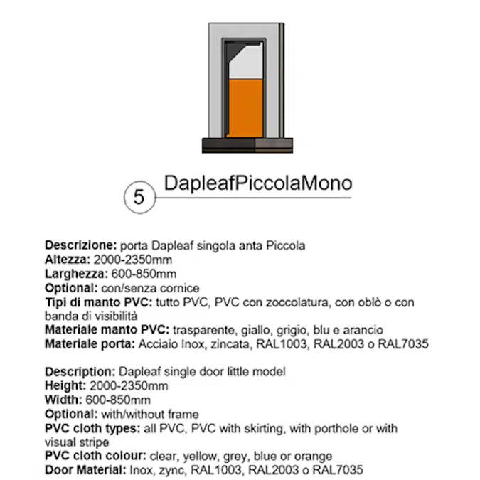Flap Door Dapleaf Double