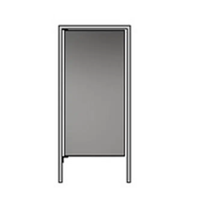 Flap Door Stainless steel  Flap Inox Mono