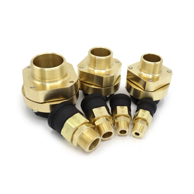 TracPipe® ﻿System | Male Straight Fitting - 1-1/4" to 2"