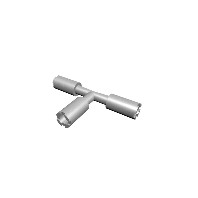 MediTrac® | Corrugated Medical Tubing (CMT) Fittings - Tee