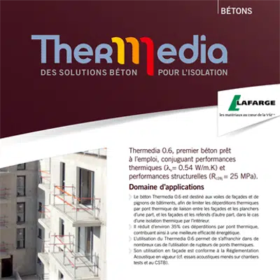 afbeelding voor Thermedia Structural thermal ready mix concrete walls