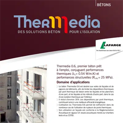 Зображення для Thermedia Structural thermal ready mix concrete walls