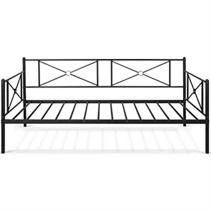 Giantex Metal Daybed Twin Bed Frame
