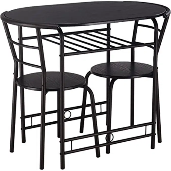 BIM objects - Free download! Giantex Dining Table Set with Bistro Chairs