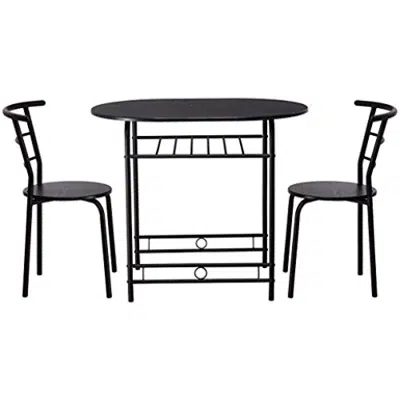 изображение для Giantex Dining Table Set with Bistro Chairs