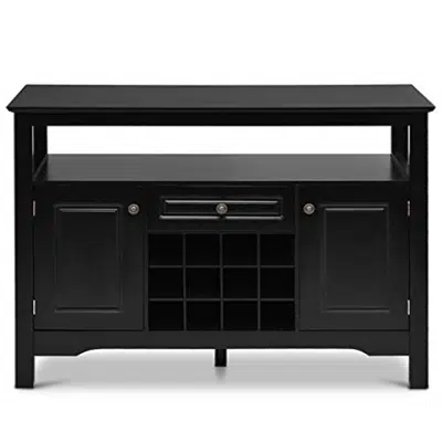 Image pour Giantex Buffet Cabinet Sideboard Table with Wine Rack