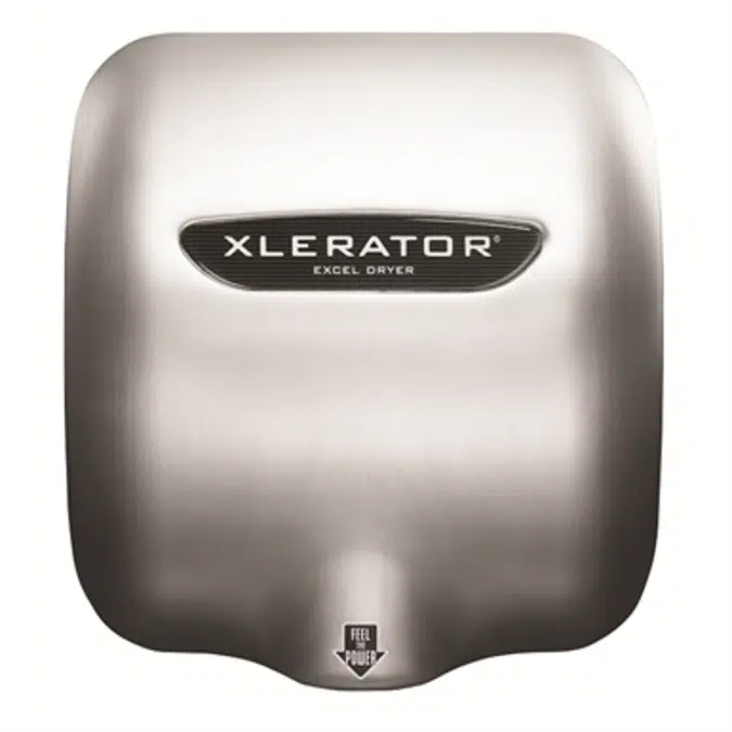 XLERATOR® Hand Dryer, High-Speed, Energy-Efficient, Surface Mount, Stainless Steel