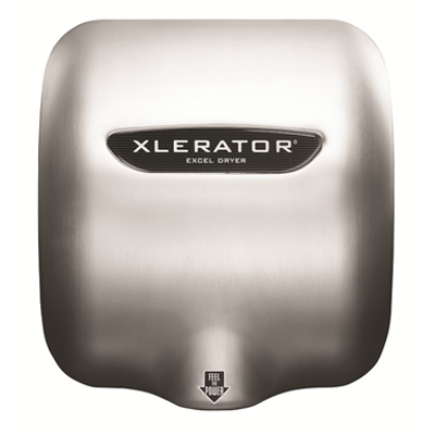 Image for XLERATOR® Hand Dryer, High-Speed, Energy-Efficient, Surface Mount, Stainless Steel