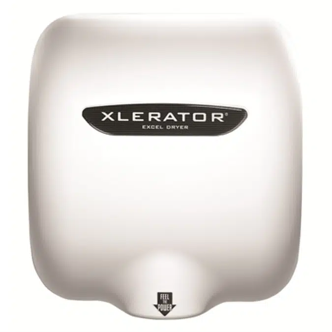 XLERATOR® Hand Dryer, High-Speed, Energy-Efficient, Surface Mount, BMC White