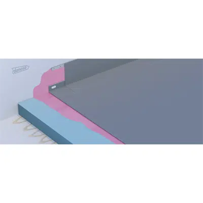NTV10 Non-walking roof with adhered PVC图像