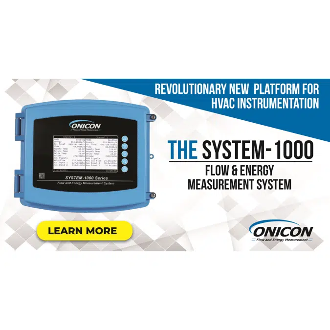 System-1000 Flow and Energy Measurement System