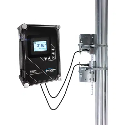 Image for F-4300 Clamp-On Ultrasonic Flow Meter/ Thermal Energy Measurement System
