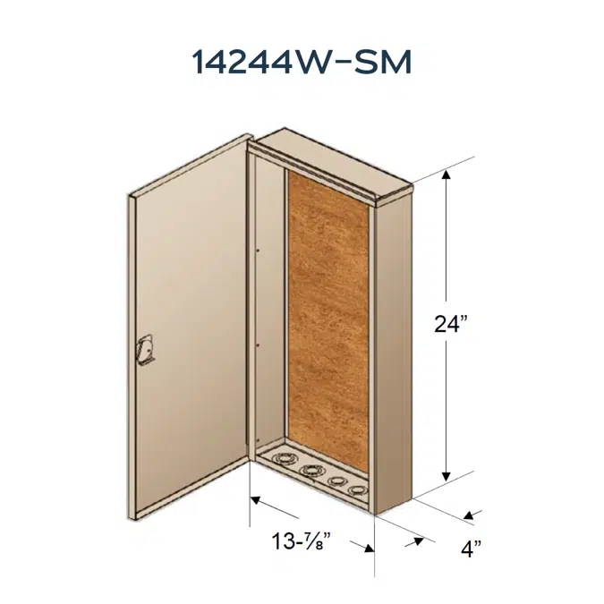 14244W-SM Surface-Mount Enclosure