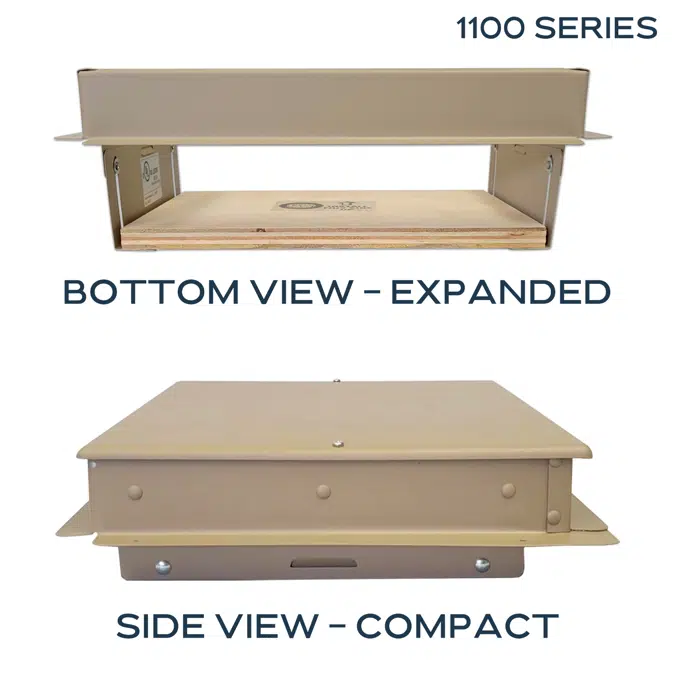 1100 Series Semi-Recessed Enclosure