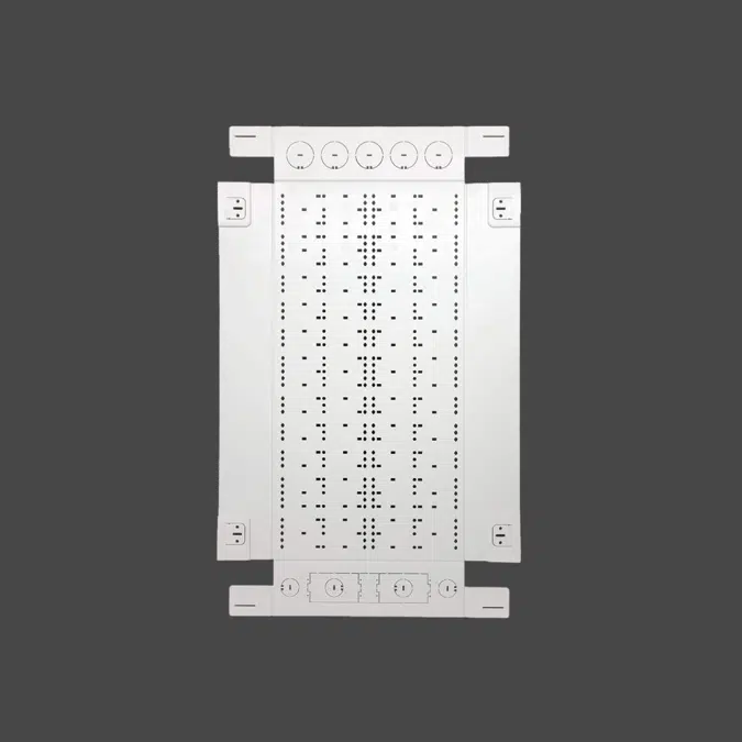 14304F-MMH Folding Structured Wiring Cabinet