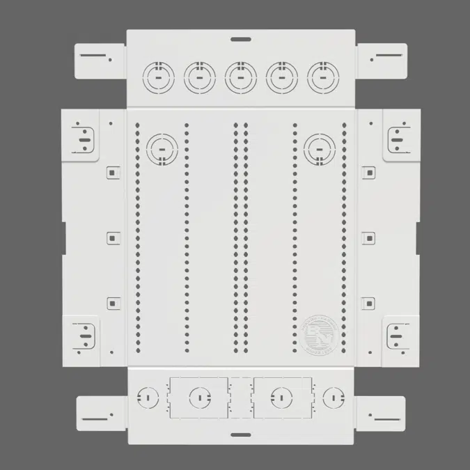 MMH Folding Media Structured Wiring Enclosure WiFi Friendly 