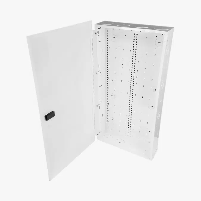 MMH Series: Interior Structured Wiring Enclosures (Hinged Door)