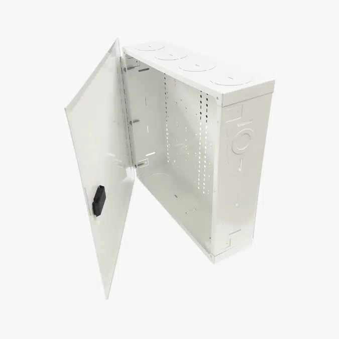 MMH Series: Interior Structured Wiring Enclosures (Hinged Door)