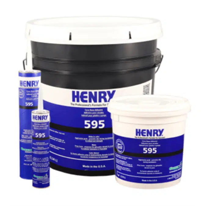 HENRY® 595 Cove Base Adhesive
