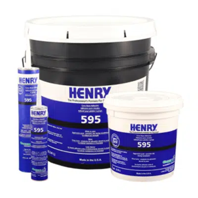 Image for HENRY® 595 Cove Base Adhesive