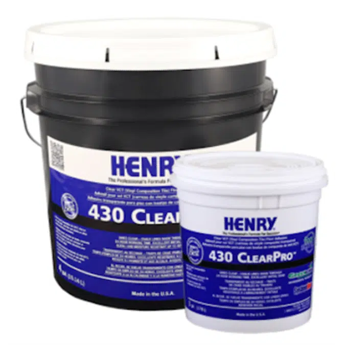 HENRY® 430 ClearPro VCT Floor Adhesive