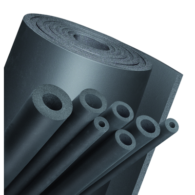 imagen para EUROBATEX® HF Halogen-free flexible elastomeric foam (FEF) for duct and pipe thermal insulation