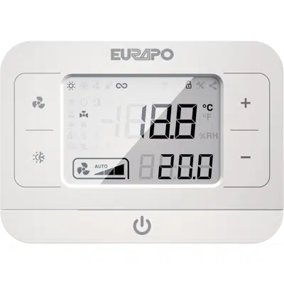 billede til Thermostat Round Display