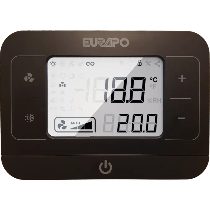 Thermostat Round Display