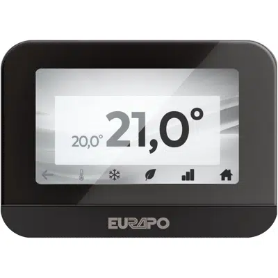 imagem para Thermostat Round Touch