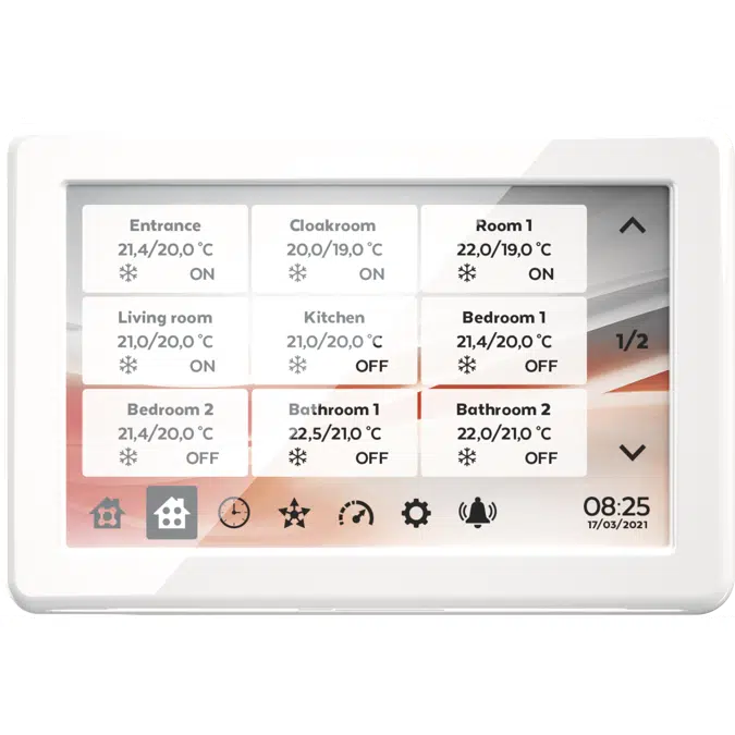 Room supervisor touch Round Master