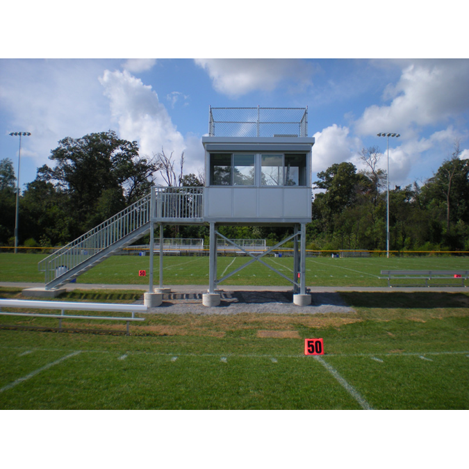 BIM 对象 - 免费下载！ Sports Press Box | BIMobject