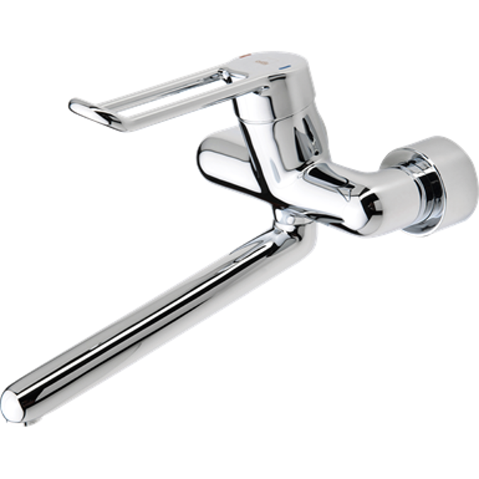 Bim Objects - Free Download! Oras Medipro Single Lever Washbasin Faucet 