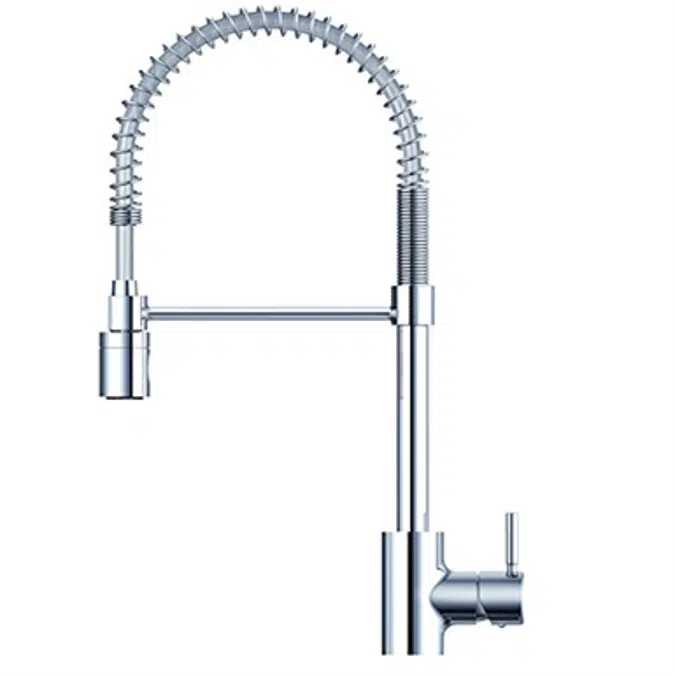 Danze DH451188 The Foodie Single Handle Pre-Rinse Kitchen Faucet