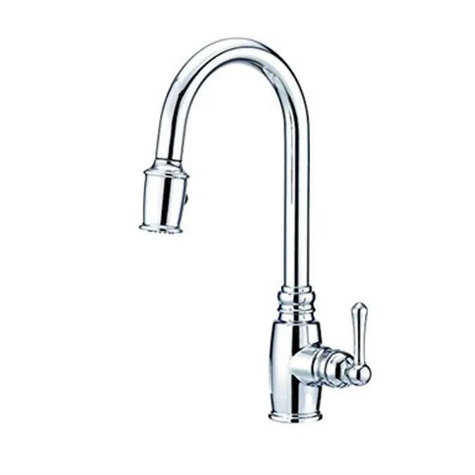 Danze D455557 Opulence Single Handle Pull-Down Kitchen Faucet