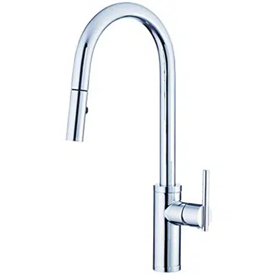 Image for Danze D454058 Modern Parma Cafe Pull-Down Kitchen Faucet